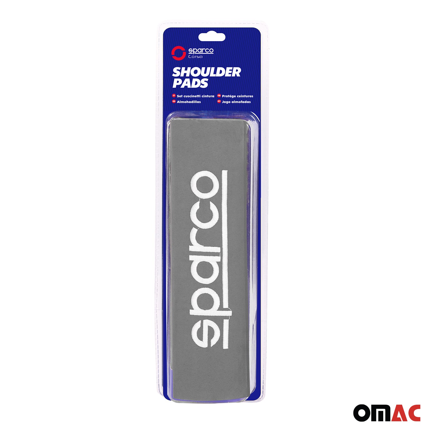 Sparco Para cinturón de Seguridad de coche Universal Gris Poliéster