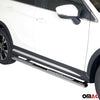 Estribos Barras Laterales para Mitsubishi Eclipse Cross 2018-2020 Plata Acero