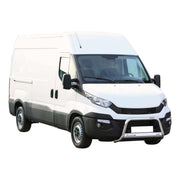 Bull Barra Frontal para Iveco Daily 2014-2019 Plata Brillante Acero 1Pza