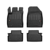 OMAC Premium Alfombrillas De Coche para Kia XCeed 2019-2024 Negro TPE Goma 4Pza