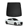 OMAC Bandeja Maletero Alfombrilla para Audi A5 Cupé 2007-2017 Negro Goma TPE