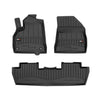 OMAC Premium Alfombrillas De Coche para Peugeot 5008 2009-2017 Negro TPE Goma 3x