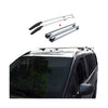 Rieles & Barras de Techo Coche para VW Caddy 2020-2025 Kurz Gris Aluminio 4Pza