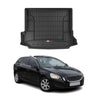 OMAC Premium Bandeja Maletero Alfombrilla para Volvo V60 2011-2018 Negro TPE