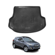 OMAC Bandeja Maletero Alfombrilla para Hyundai ix35 2009-2015 Negro Goma TPE