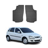 OMAC Alfombrillas De Coche para Opel Corsa C 2000-2006 Negro Goma TPE 2Pza