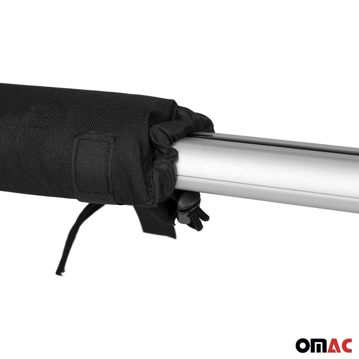 Menabo Soporte para windsurf para Barras de Techo Universal Negro Poliéster