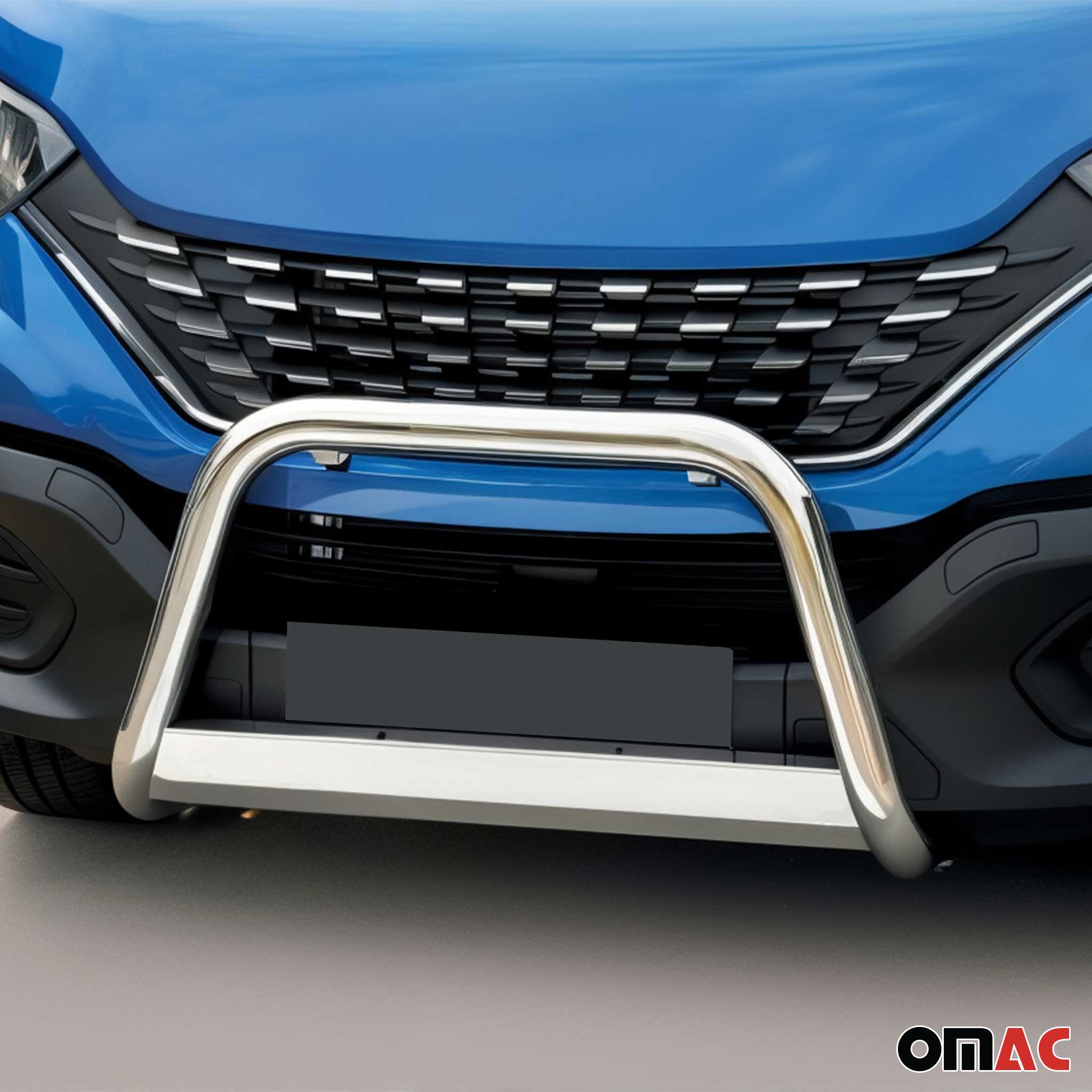 Bull Barra Frontal para Iveco Daily 2019-2023 Plata Brillante Acero 1Pza