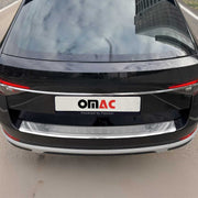 Protector Parachoques para Skoda Superb Familiar 2015-2025 Plata Brillante Acero