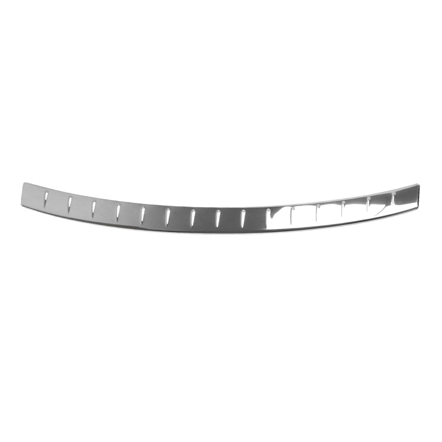 Protector Parachoques para Skoda Combi 2009-2013 Plata Brillante Acero