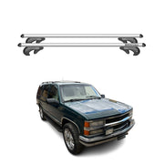 Portaequipajes Barras de Techo para Chevrolet Tahoe 1992 Gris Aluminio 2Pza