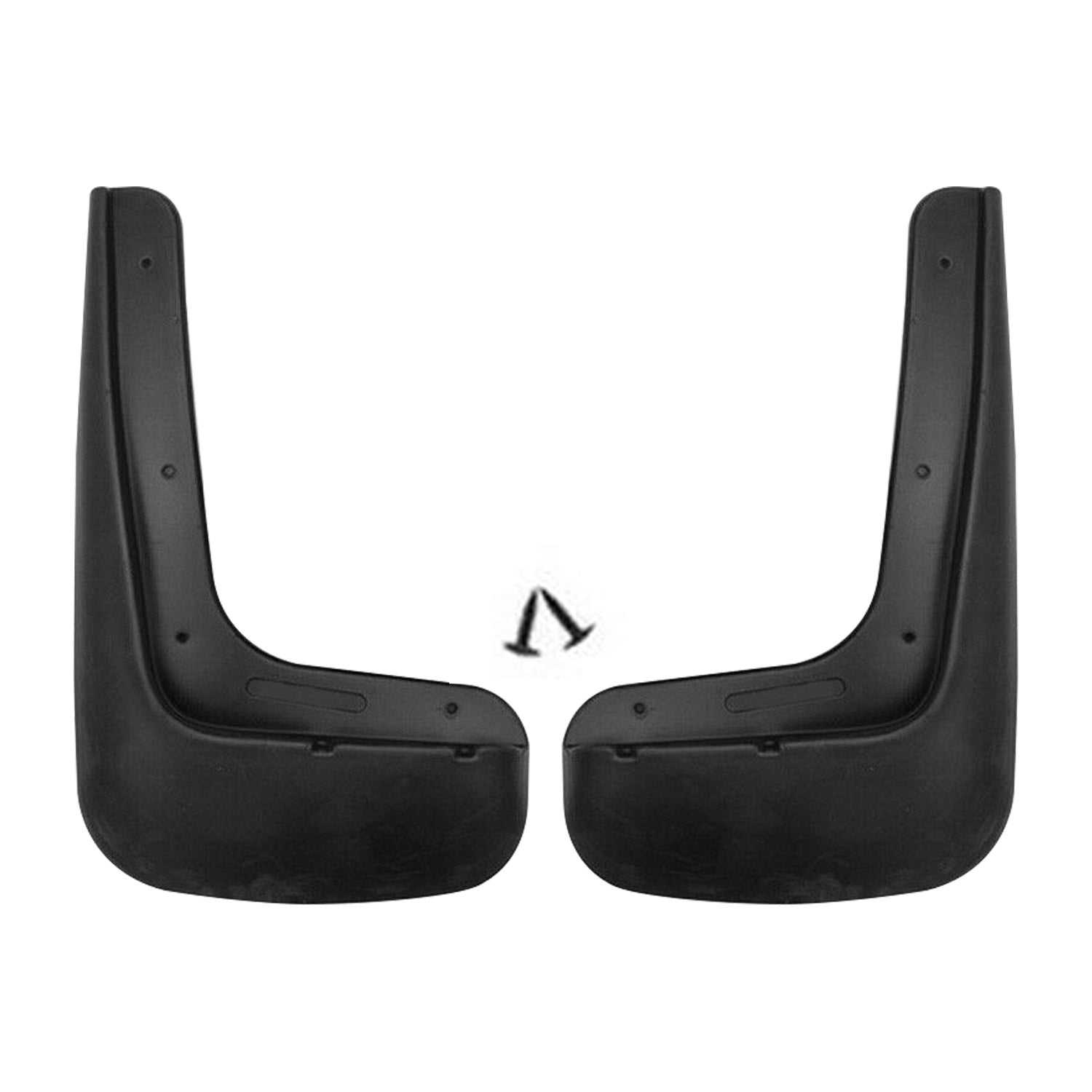 Juego de Guardabarros Trasero para Ford Edge 2015-2018 Negro Mate 2Pza