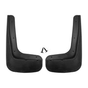 Juego de Guardabarros Trasero para Ford Edge 2015-2018 Negro Mate 2Pza