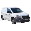 Bull Barra Frontal para Mercedes Citan L2 2021-2025 Negro Brillante Acero 1Pza