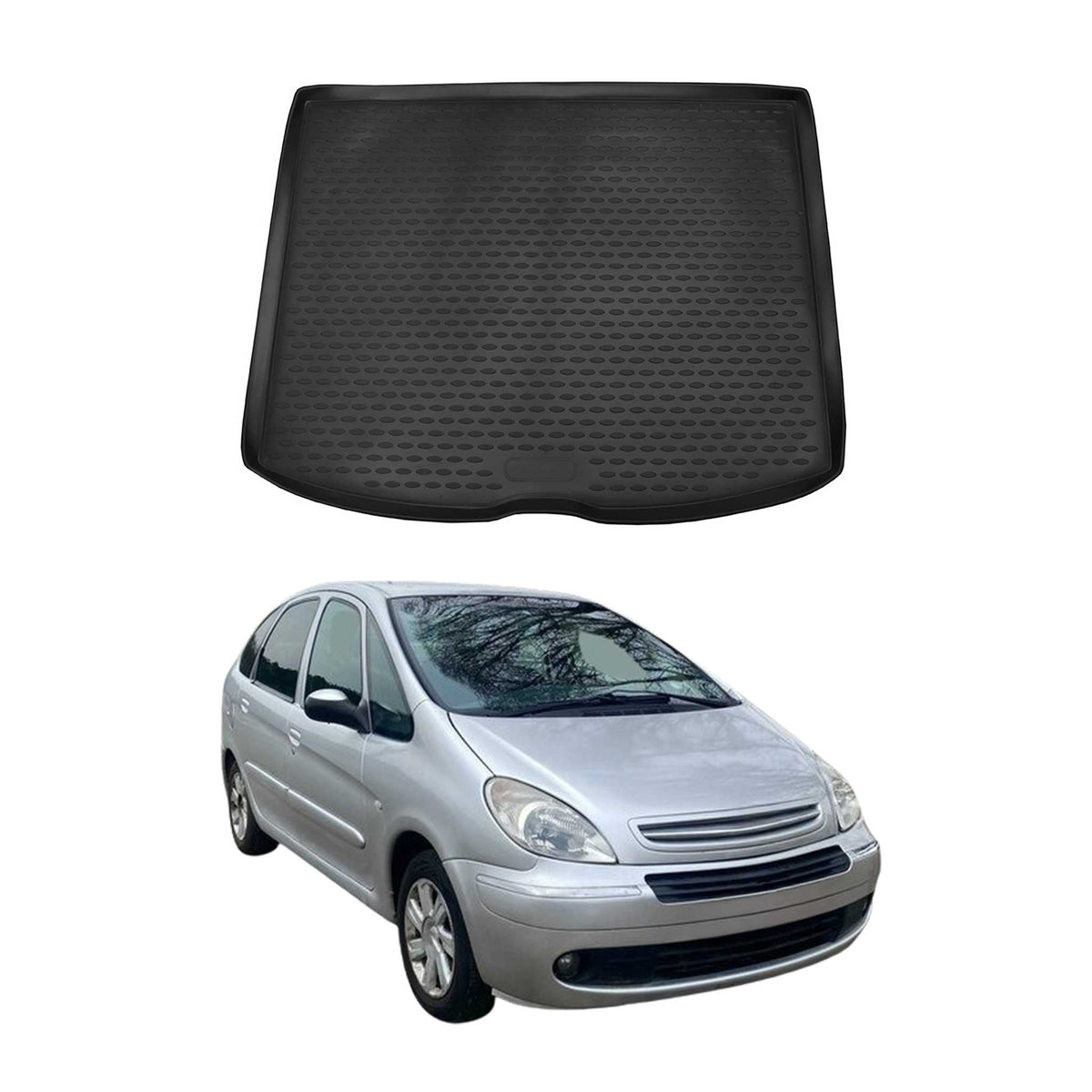 OMAC Bandeja Maletero Alfombrilla para Citroen Xsara Picasso 1999-2012 Wagon TPE