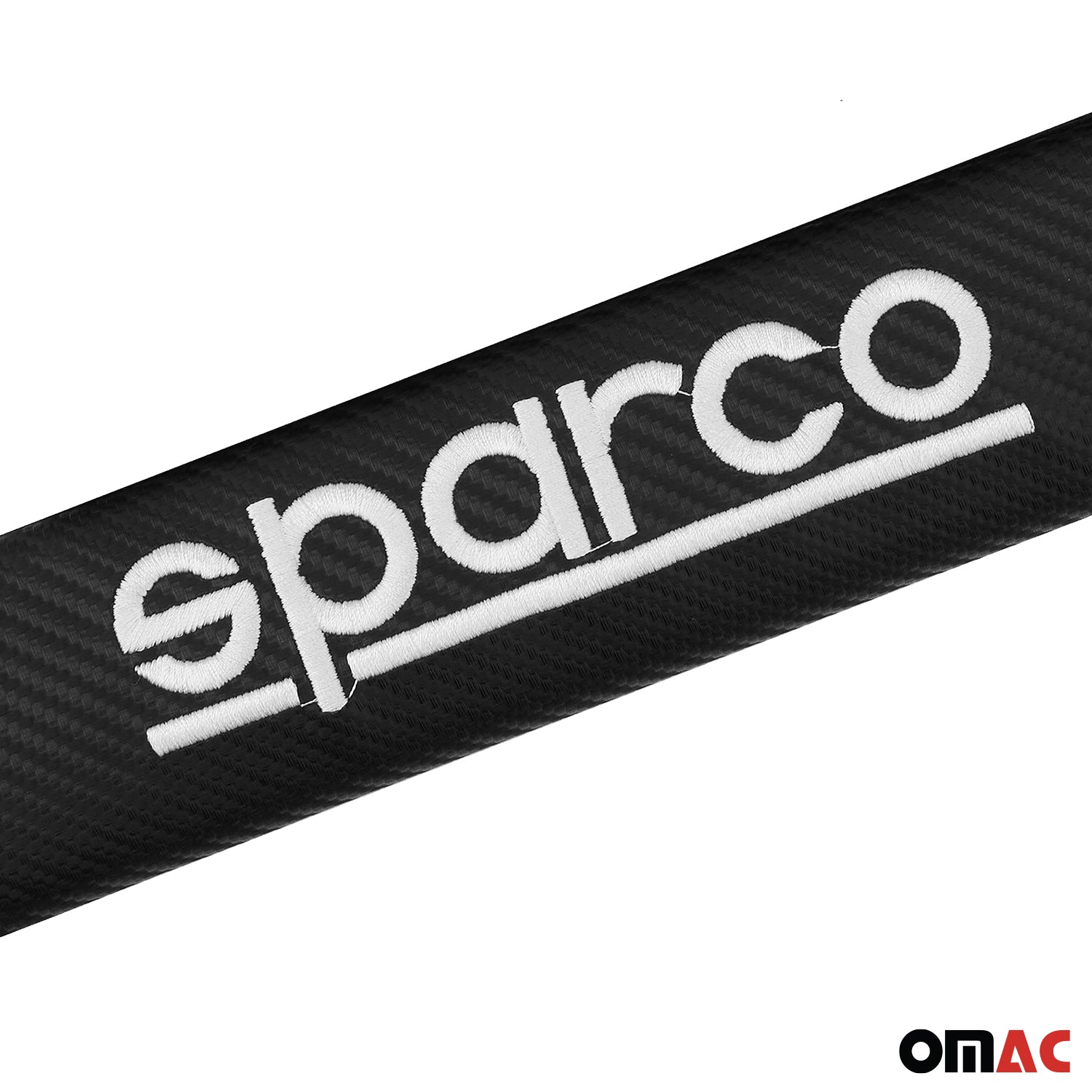 Sparco Para cinturón de Seguridad de coche Universal Negro Carbono