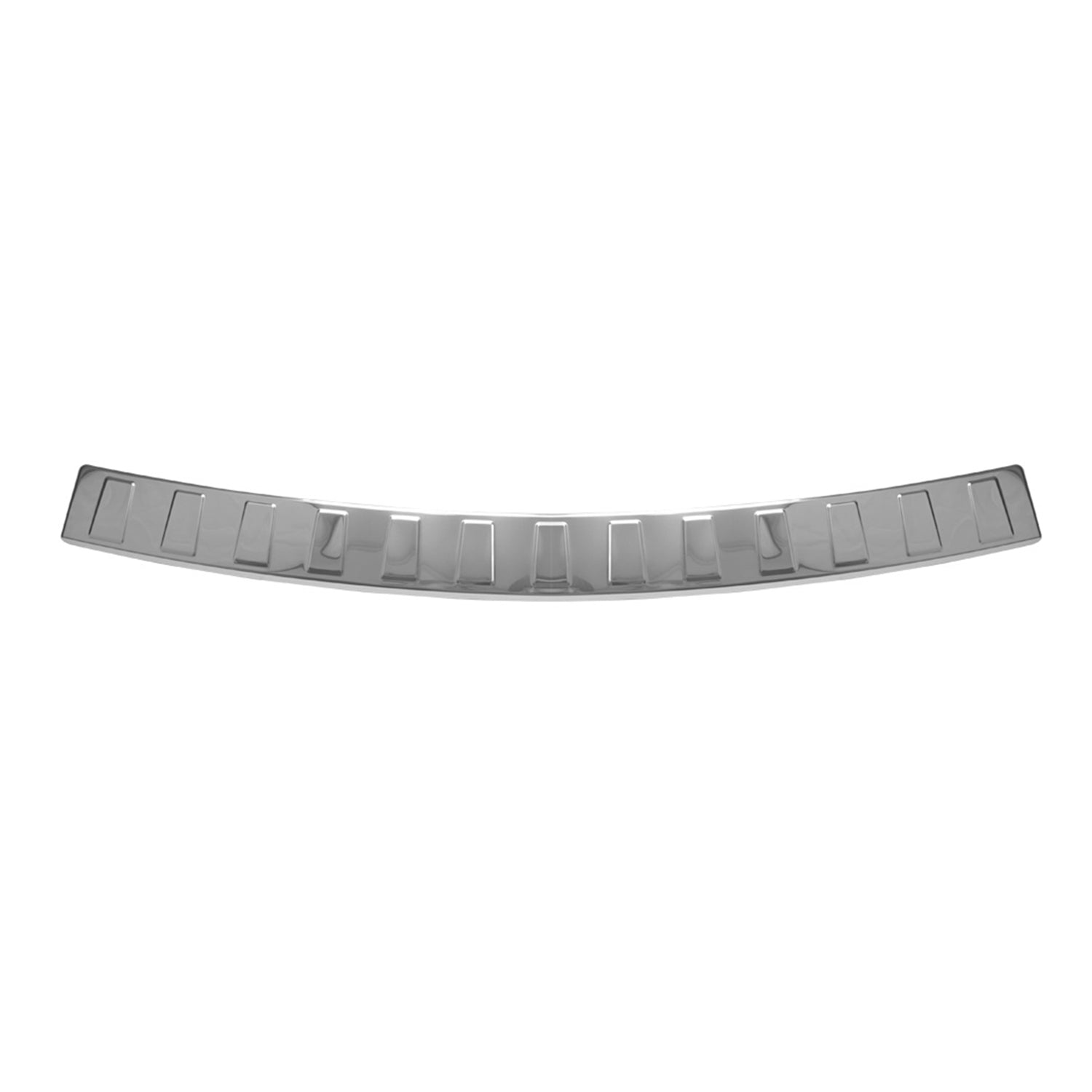 Protector de Parachoques Trasero para VW Sharan 2010-2020 Acero Brillante Plata