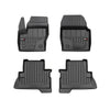 OMAC Premium Alfombrillas De Coche para Ford Kuga 2013-2024 Negro TPE Goma 4Pza