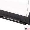 Par de Estribos Barras Laterales para Chevrolet Trax 2013-2016 Negro Acero