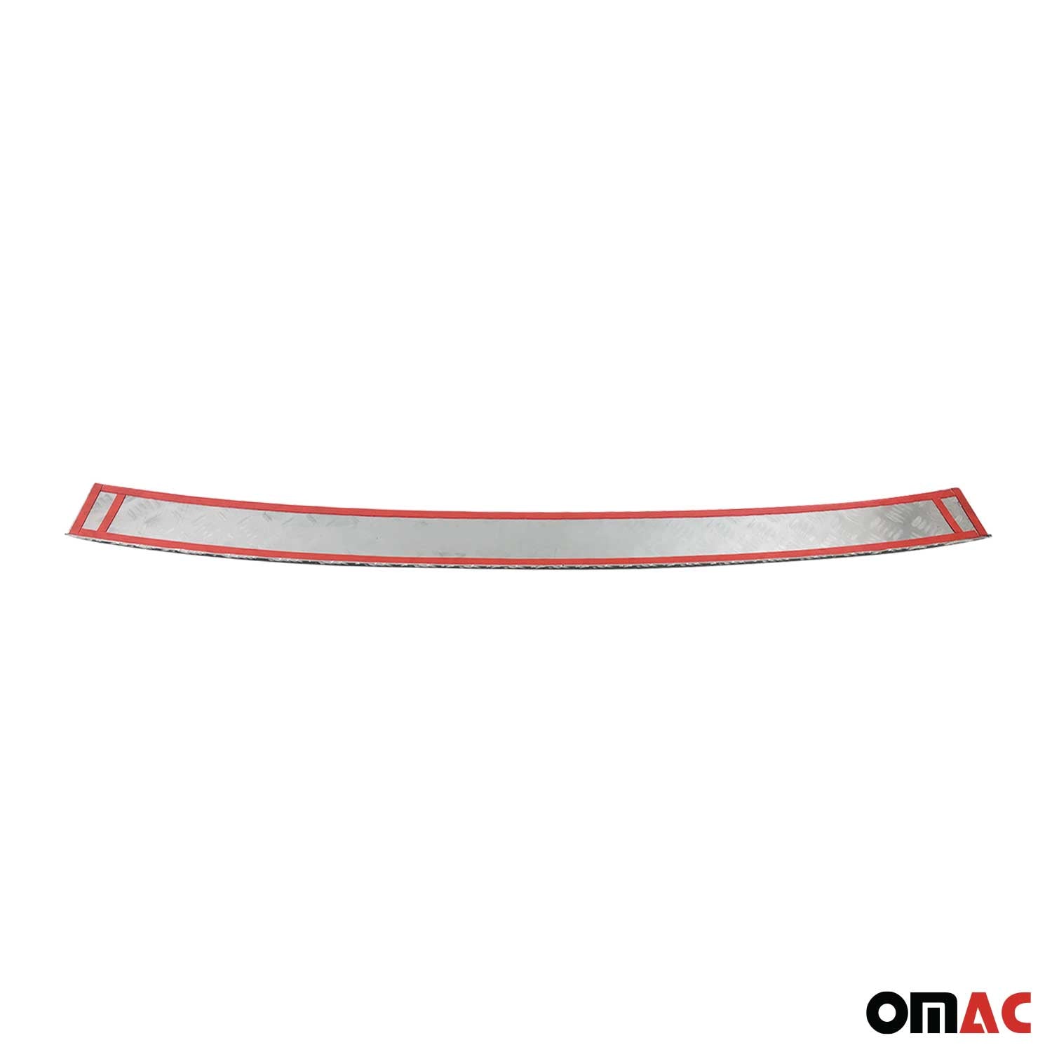 Protector Parachoques Trasero para VW T6 T6.1 Transporter 2015-24 Plata Mate Alu
