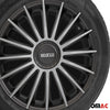 Sparco Treviso Tapacubos 14 Pulgadas Universal Negro Plata ABS Plástico