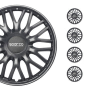 Sparco Roma Tapacubos 16" pulgadas Universal Gris ABS Plástico