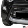 Bull Barra Frontal para Ford Ecosport 2013-2017 Negro Brillante Acero 1Pza