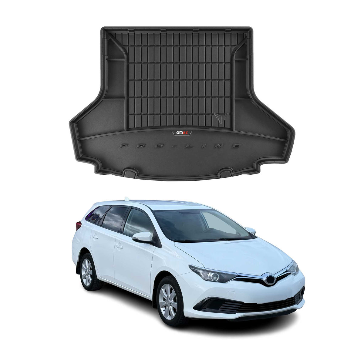 OMAC Premium Bandeja Maletero para Toyota Auris Touring Sport 2012-2018