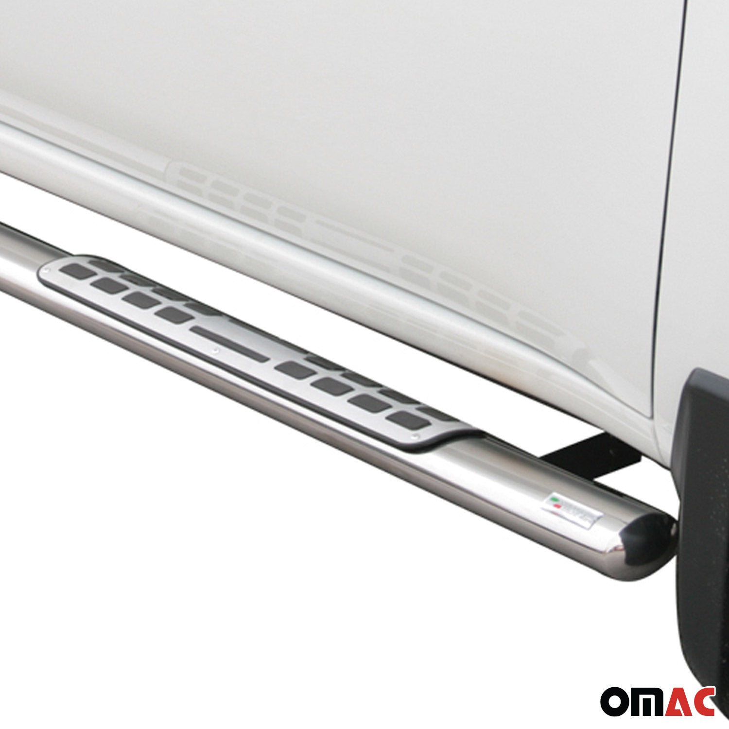 Estribos Barras Laterales para Mitsubishi L200 Club Cab 2010-2015 Plata Acero