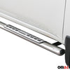 Estribos Barras Laterales para Mitsubishi L200 Club Cab 2010-2015 Plata Acero