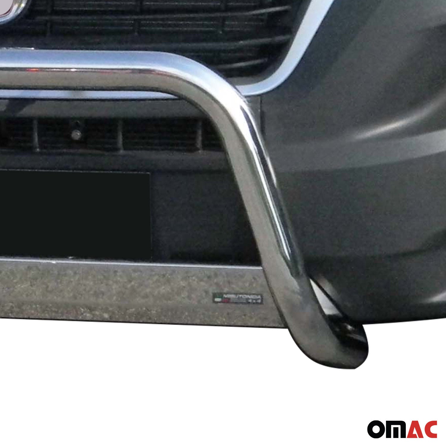 Bull Barra Frontal para Fiat Ducato 2014-2020 Plata Brillante Acero 1Pza