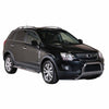 Par de Estribos Barras Laterales para Opel Antara 2011-2015 Plata Acero 2x