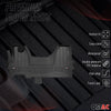 OMAC Premium Alfombrillas De Coche para Iveco Daily 2014-2025 Negro TPE Goma
