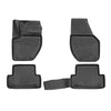 OMAC Alfombrillas De Coche para Volvo V40 2016-2021 Negro Goma TPE 4Pza