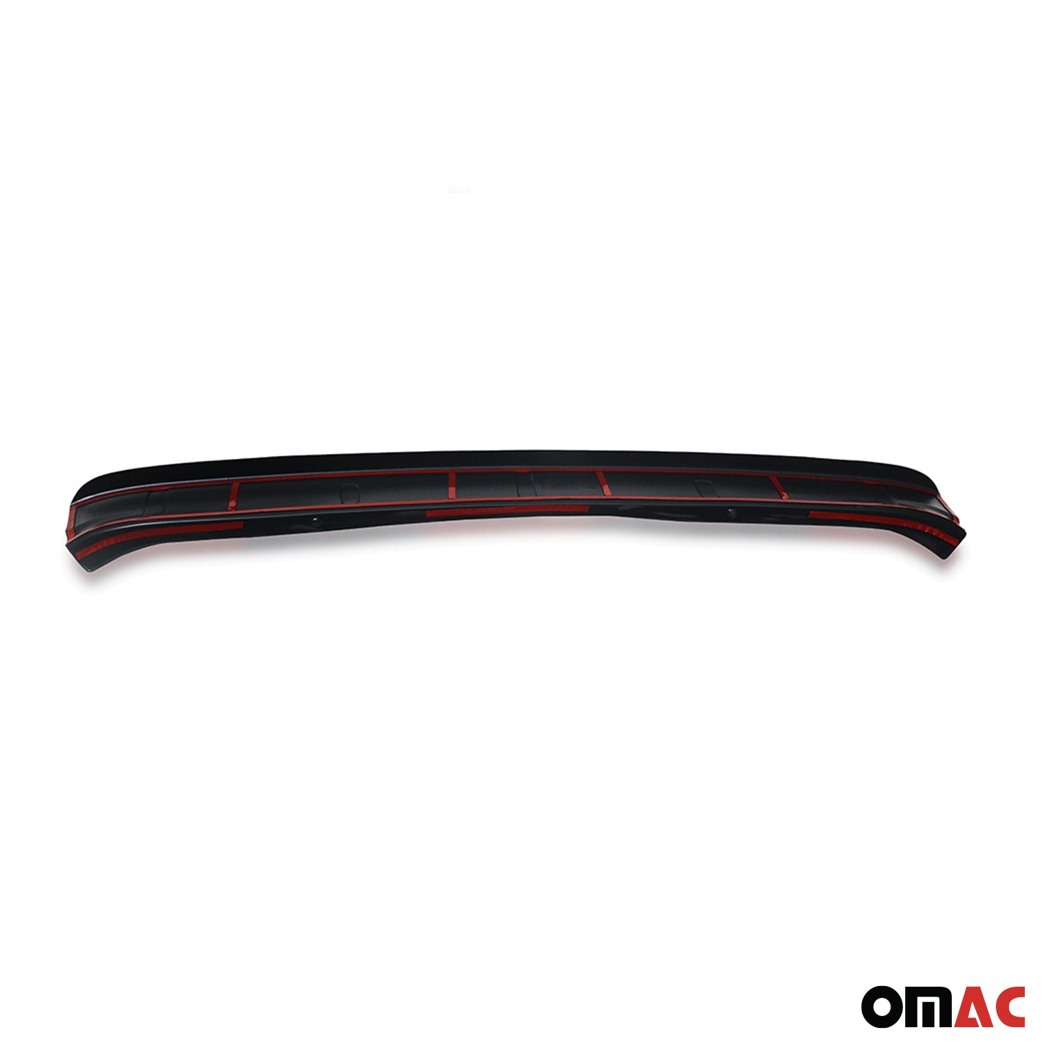 Protector de Parachoques Trasero para Dacia Duster 2010-2017 Negro Mate ABS 1Pza