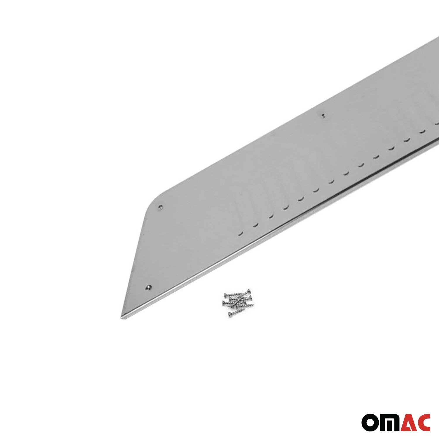 Protector de Parachoques Trasero para VW Amarok 2010-2024 Plata Brillante Acero