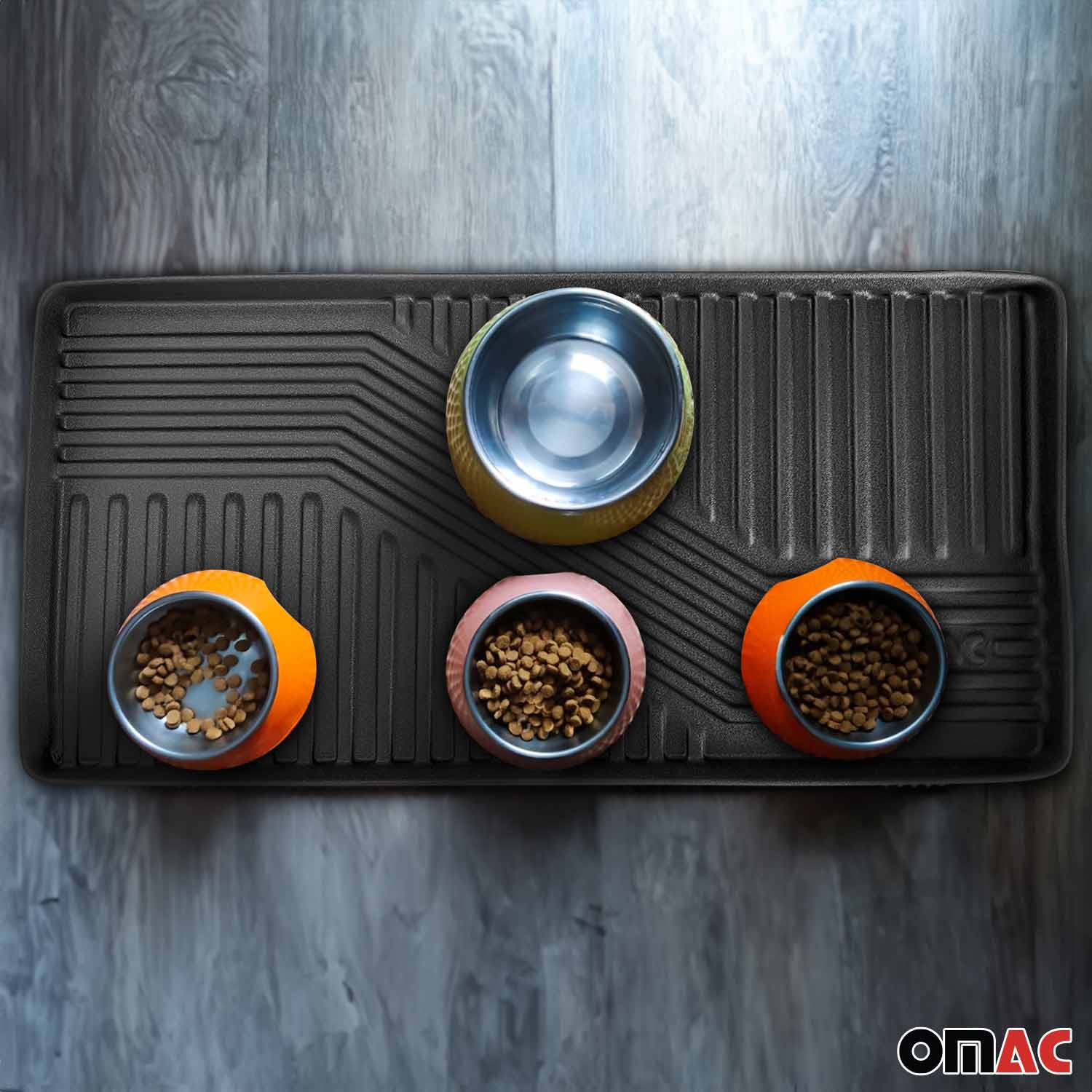 Alfombra de bandeja para zapatos goma tapete piso multiusos 31"x15"