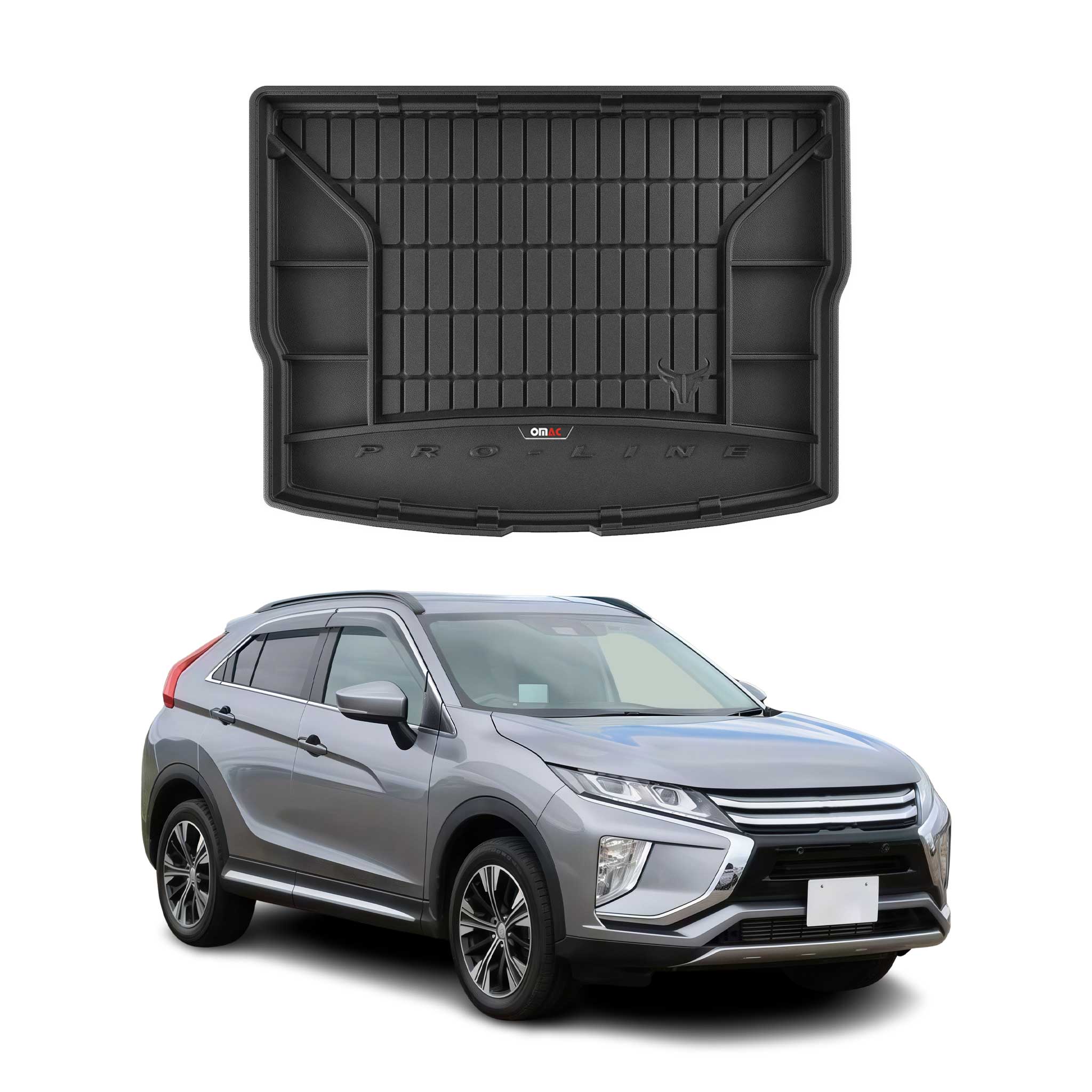 OMAC Premium Bandeja Maletero Alfombrilla para Mitsubishi Eclipse Cross 2018-24