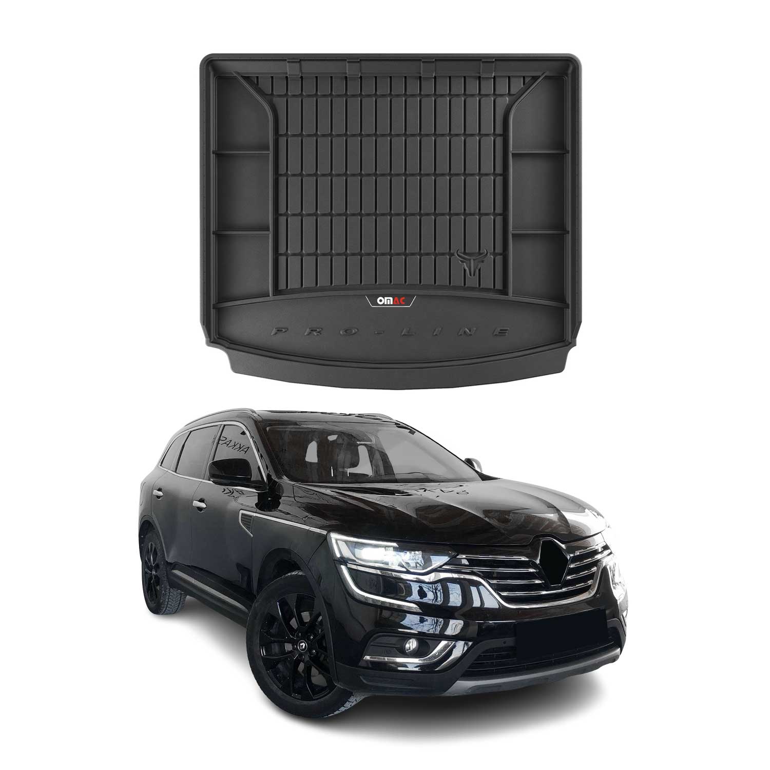 OMAC Premium Bandeja Maletero Alfombrilla para Renault Koleos 2017-2025 TPE