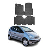 OMAC Alfombrillas De Coche para Mercedes A Class V168 Long 2001-2004 Goma 4x