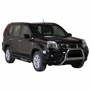 Par de Estribos Barras Laterales para Nissan X-Trail 2011-2014 Negro Acero