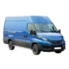 Bull Barra Frontal para Iveco Daily 2019-2025 Negro Brillante Acero 1Pza