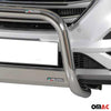 Bull Barra Frontal para Hyundai Tucson 2015-2018 Plata Brillante Acero