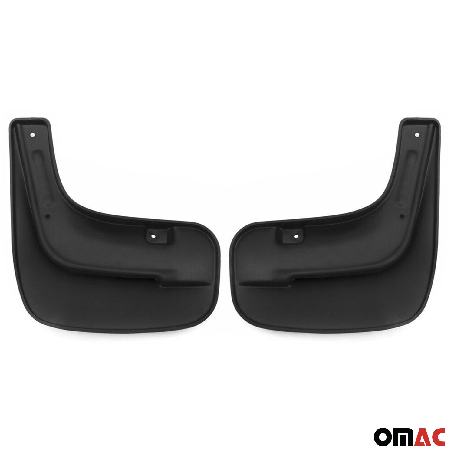 Juego de Guardabarros Trasero para Ssangyong Kyron 2005-2014 Negro Mate 2Pza