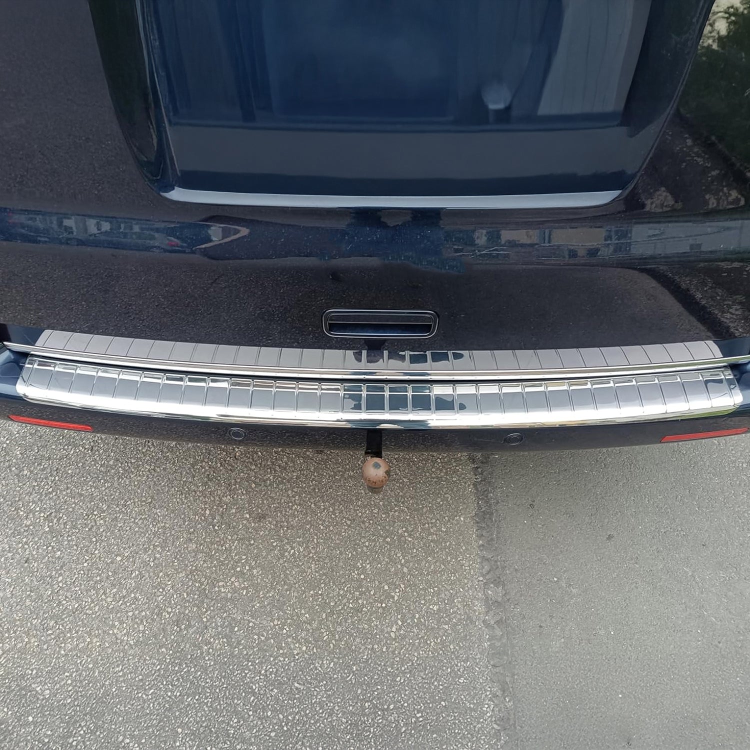 Protector de Parachoques para VW T5 Transporter 2003-2015 Plata Brillante Acero