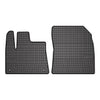 OMAC Alfombrillas De Coche para Fiat Doblo 2010-2020 Negro Goma 2Pza