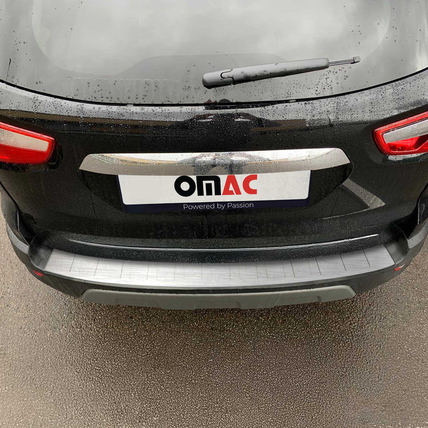 Protector de Parachoques Trasero para Ford Ecosport 2013-2017 Acero cepillado