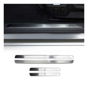 Interior Placa del coche Umbral Cubierta para VW Passat B8 2014-2023 Plata 4x