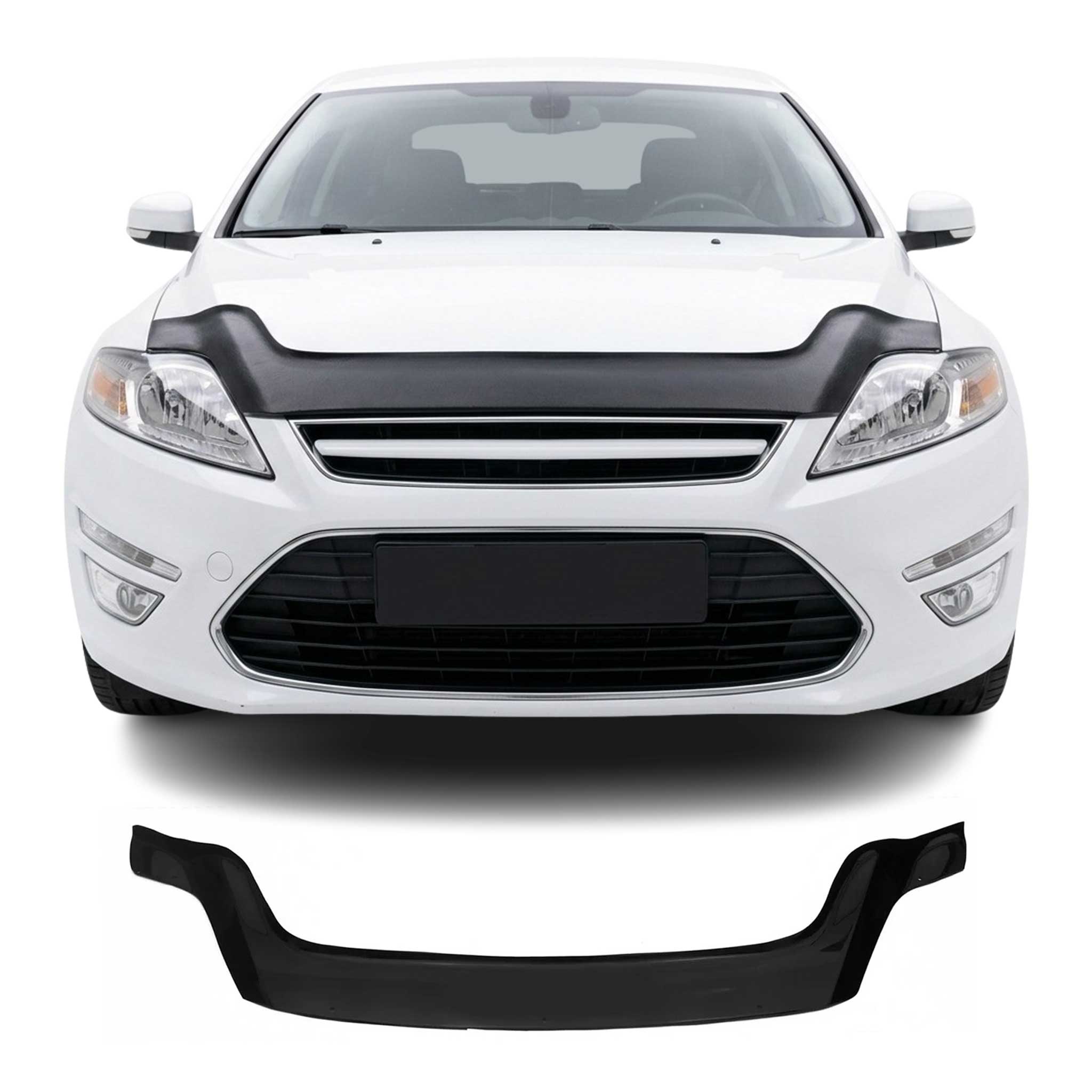 Deflector de Capó para Ford Mondeo FL 2010-2014 Oscuro Brillante Acrílico