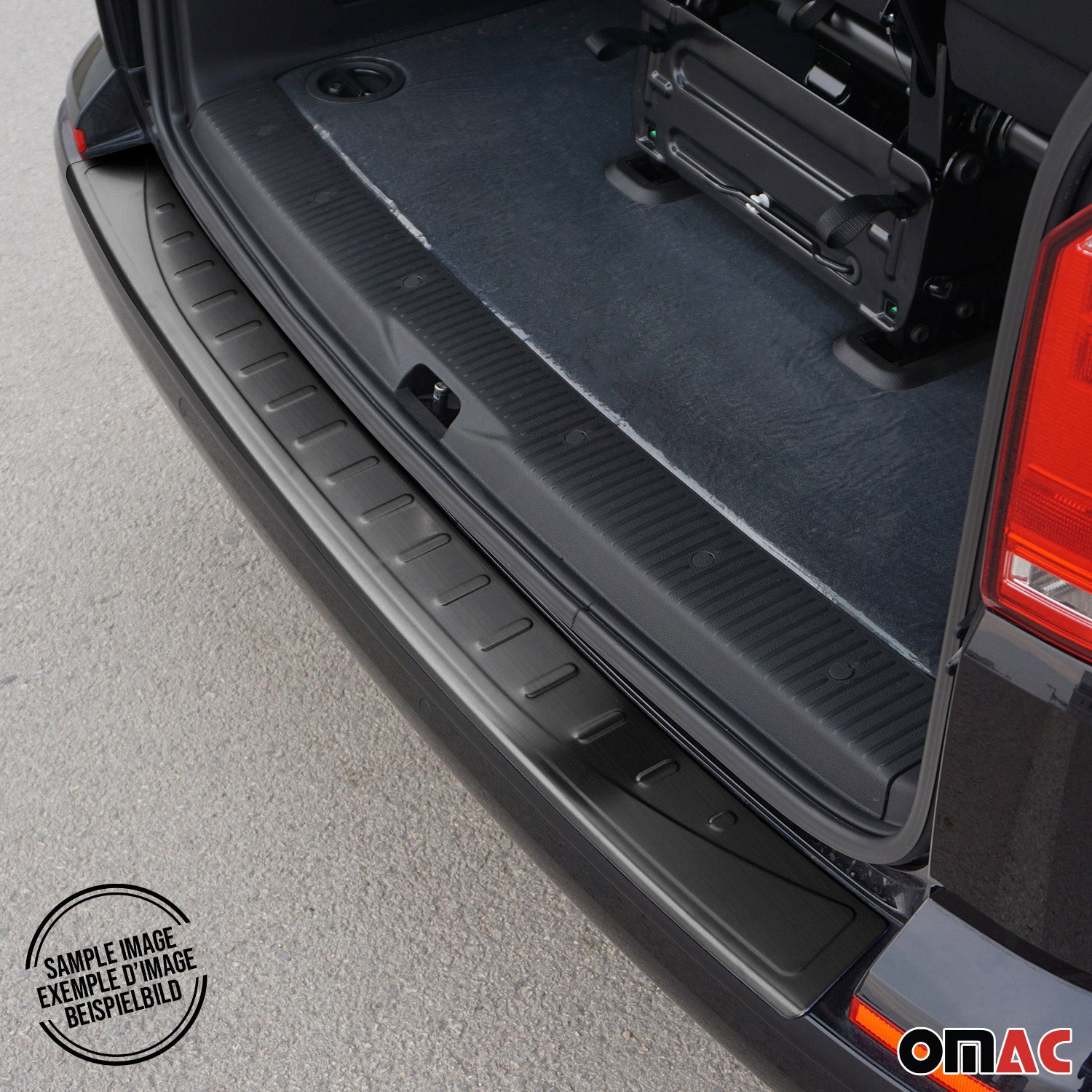 Protector de Parachoques Trasero para Dodge Journey 2012-2015 Acero cepillado